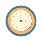 time management for teachers clock image