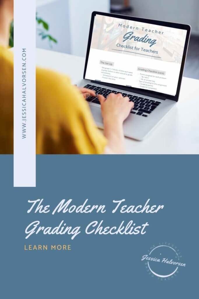 Use the Modern Teacher Grading Checklist to upgrade your teacher grading system and complete more in less time.