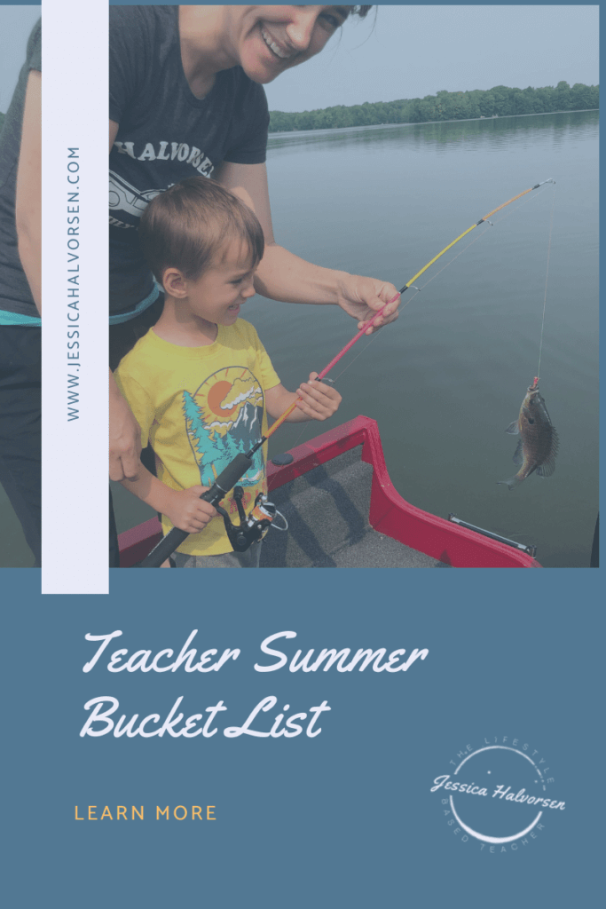 Which of these ideas on the teacher summer bucket list will you try this summer?